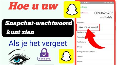 snapchat telefoonnummer achterhalen|Snapchat wachtwoord, e